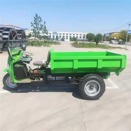 腾拓 工地电动灰斗车 工程自卸三轮车 电动翻斗三轮车 厂家供应