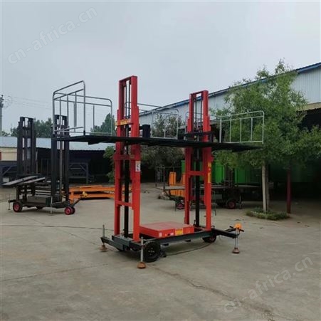 砌墙砌砖抹灰升降平台电动升降机电动脚手架升降机移动砌墙砌砖平台