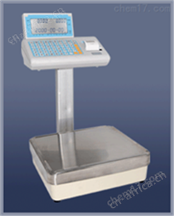 台衡惠尔邦PPW电子台秤，带打印不干胶电子称
