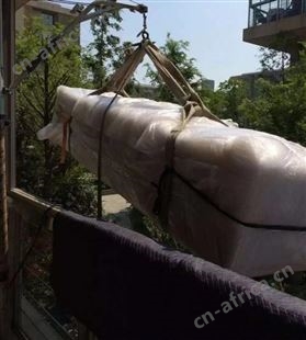 吊门窗框架上楼 吊家具沙发 高层吊大理石餐桌 别墅吊电视柜