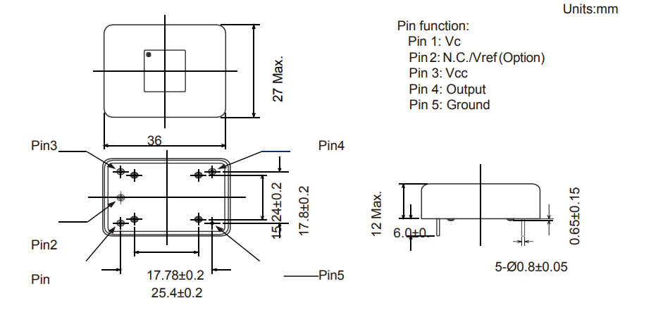 超高精度恒温晶振OCXO 10MHz规格说明