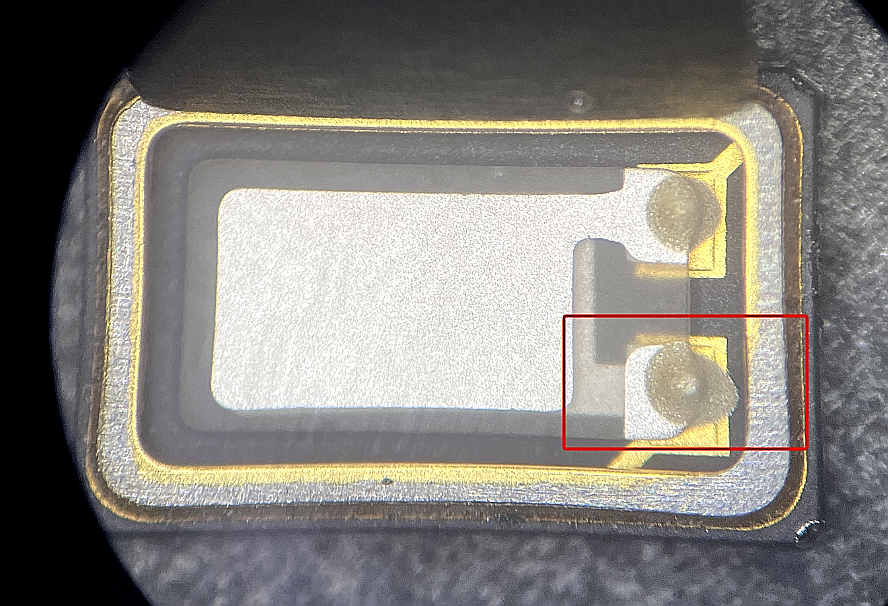 晶片点胶不良引发的晶振故障/停振