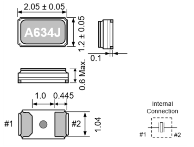 RTC贴片晶振32.768KHz:FC-12M规格参数说明