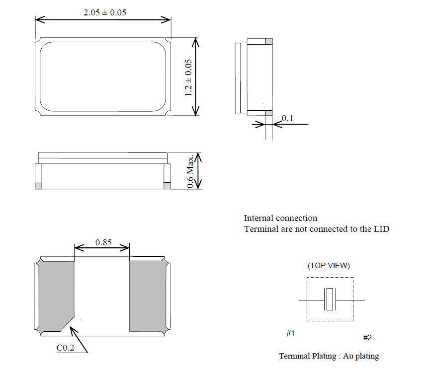 车规级RTC晶振32.768KHz-FC2012AN规格书及使用说明