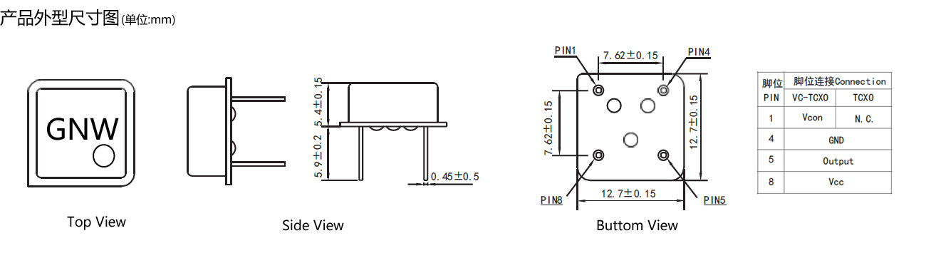 TCXO温补晶振的结构原理与作用